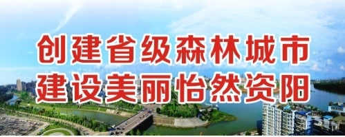 少萝被狂操喷水内射嫩b创建省级森林城市 建设美丽怡然资阳